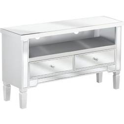 Beliani Glam Mirrored TV Bench