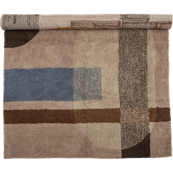 Bloomingville Zofia rug Brown, Blue cm