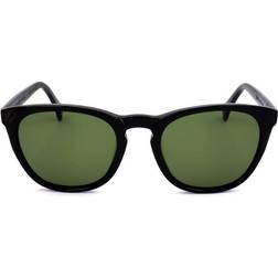 Saturnino Sinope 10 Men's Sunglasses - Polished Black