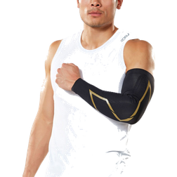 2XU Force Compression Arm Guards-BLACK/GOLD-M