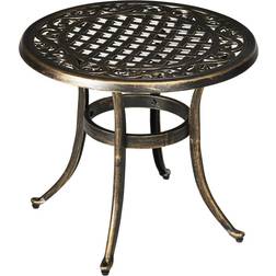 OutSunny Industrial Garden Outdoor Side Table