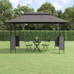 vidaXL Gazebo Con Tetto Antracite 400x300x270 cm Acciaio