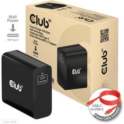 Club 3D Travel Charger 140 Watt GaN technology Single port USB