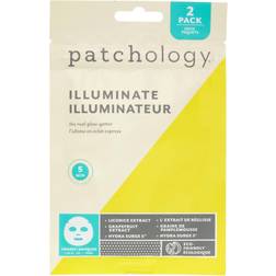 Patchology FlashMasque Illuminate 5 Minute Sheet Mask Duo