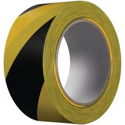 KIP Warnband Extra 339 pvc schwarz/gelb L.33m B.50mm