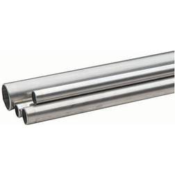 Turbo Inox rør, 22 mm, rustfrit stål 6 meter