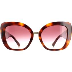 Valentino Cat Eye Light Havana Purple Gradient VA4057