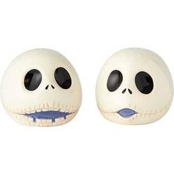 Enesco Nightmare Before Christmas Jack Skellington Head Salt and Pepper Shakers Molinillo de especias