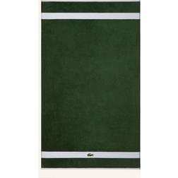 Lacoste Contrast Cotton Bath Towel Green (140x)