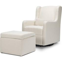 Carter's DaVinci Adrian Swivel Glider with Storage CertiPUR-US Certified