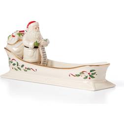 Lenox Holiday Santa Sleigh Cracker Tray Vassoio da portata