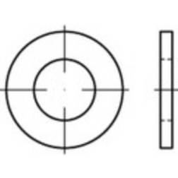 Toolcraft Underlægsskiver 6.4 12 ISO 7089 Stål Galvaniseret
