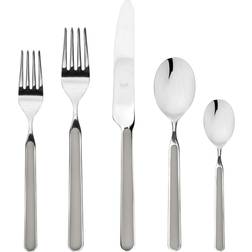 Mepra 20 Pcs Fantasia Steel/Plastic Cutlery Set