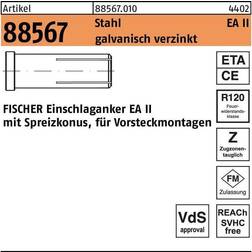 Fischer EA II M 20 x 80 Indslagsanker 80 mm 25 mm