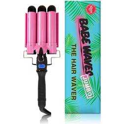 Trademark Beauty Waves Jumbo Hair Curling Wand Triple Barrel Voltage