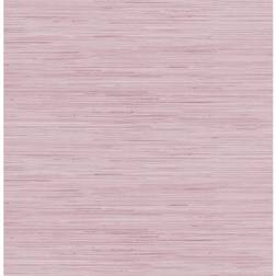 Classic Faux Grasscloth Peel and Stick Wallpaper, Lilac