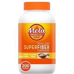 Metamucil SuperFiber Supplement Powder, Gluten Free Sugar