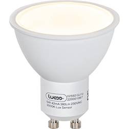 Luedd GU10 lamp light-dark sensor 5W 380 lm 3000K