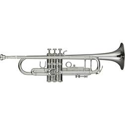 Levante LV-TR6301 Bb Professional Trumpet with Soft Case Silver plated body