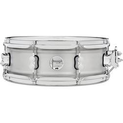 PDP Aluminium Snare Natural Satin Brushed 14 x 5