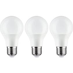 Paulmann LED-Lampe E27 8 W 2.700K opal 3er-Pack