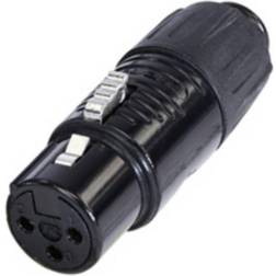 Rean RA3FT-B XLR-adapter Mini-XLR-kontakt