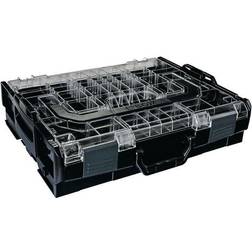 BS Systems L-BOXX 102 6100000362 Cassetta porta utensili senza contenuto ABS Nero, Trasparente (L x L x A) 445 x 358 x 118 mm