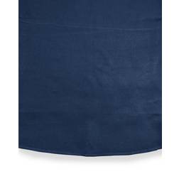 Hemstitch Round 90"Dia. Tablecloth Blue