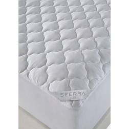 York Pad Full Mattress Cover White