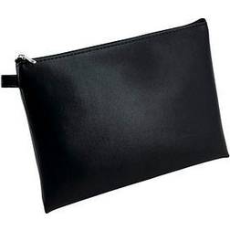 Alassio Banktasche/Utensilientasche, Lederimitat, schwarz