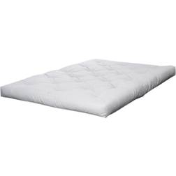 Futon Traditionnel 160 x 200 cm - Blanc Matelas en Polyéther