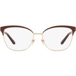 Polo Ralph Lauren Damen RL5099 9395 Optische Fassungen Metall Rot Transparent Cat Eye Normal