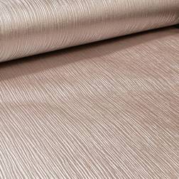 Muriva Plain Cassiel Textured Metallic Rose Gold Shimmer Free Match Wallpaper