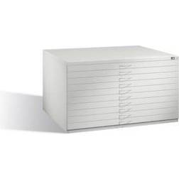 CP Zeichnungsschrank Lichtgrau H760 x B1350 x T960 mm Storage Cabinet