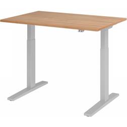 Hammerbacher WxD 1200 x 800 mm Walnut Finish Writing Desk 120x120cm