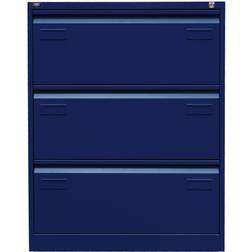 Bisley LIGHT Hängeregistraturschrank oxfordblau 3 Kommode