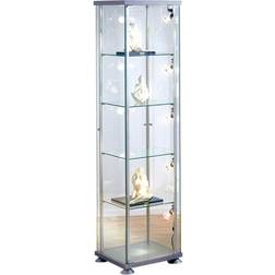 Glasvitrine H1800xB450xT450mm Vitrine en verre