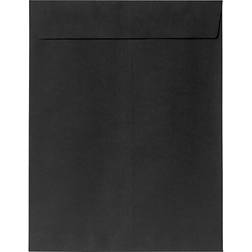 LUX Paper 9 x 12 Open Enveloppen Zelfklevend Middernachtzwart 80 lb 50 stuks