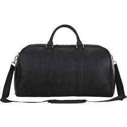 Ben Sherman Vegan Leather Carry-On Duffle Bag - Black
