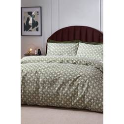 Hoem Hoem Alexa Cotton Rich Duvet Cover Green