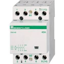 Benedikt & Jäger Modulkontaktor 40A 4 slutte 230V R40-40-230V