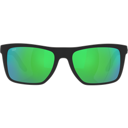 Costa Del Mar Mainsail Polaroid Solbriller - Matte Black/Polycarbonate Green