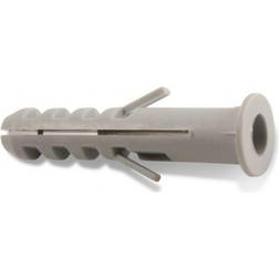 Heco Nylonplugs Med Krave 8 x 40 mm Stk 10