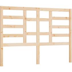 vidaXL 156x4x104 Solid Wood Pine Headboard