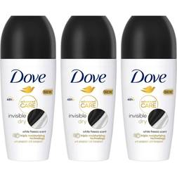 Dove Antiperspirant Advanced Care Deodorant Invisible Dry 48H 50Ml, 3 Pack