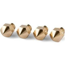 PrimaCreator PC-NVP-04Bx4-MK10 Brass Nozzle, 0.4 mm Pack of 4