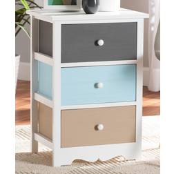 Baxton Studio Kalila Modern Bedside Table