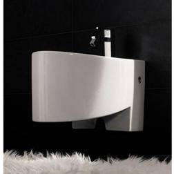 Nameeks 8209 Scarabeo Single Handle Wall Mounted Ceramic Bidet White