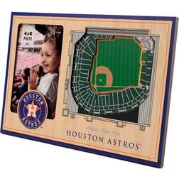 YouTheFan Officially Licensed MLB 3D StadiumViews Houston Photo Frame