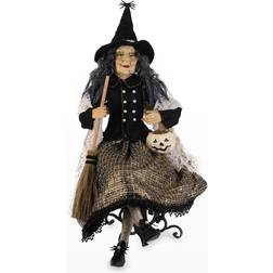 Golden Witch Halloween Gold Figurine